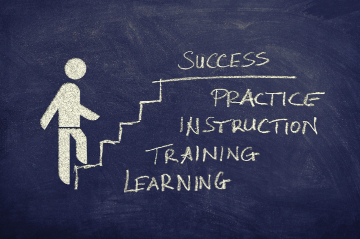 Lernen, trainieren, anweisen, praktizieren und Erfolg haben mit Lean Online Trainings